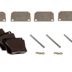4-PASTILLAS DE FRENO Y JUEGO DE ACCESORIOS