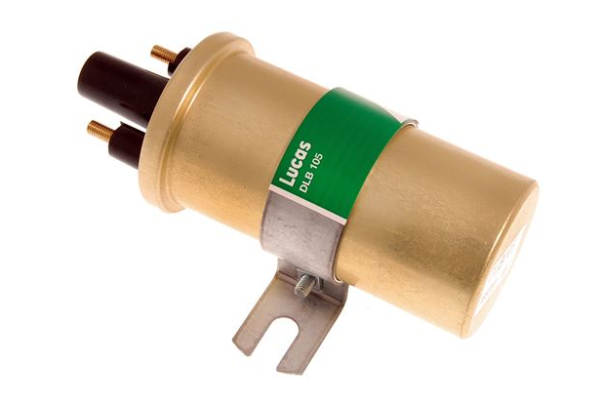 41-BOBINA DE ENCENDIDO ALTO RENDIMIENTO 12V-Cable HT a presión