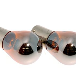 78-Bulbo (382) 12V 21W Amber Silver Sheen BA15S (par)