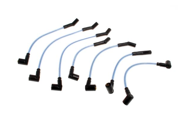 06-JUEGO CABLES DE ENCENDIDO SILICONA-Azul