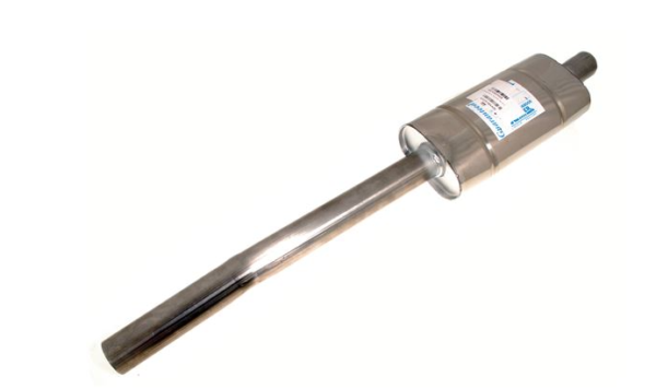 -SILENCIADOR TRASERO DE ACERO INOX.-Grado 304