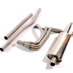 SISTEMA DE ESCAPE DEPORTIVO ACERO INOX. TR3-TR4 SISTEMA A