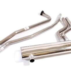 88-SISTEMA DE ESCAPE ESTANDAR COMPLETO ACERO INX.-TR250-TR6 Carburación hasta CC67893