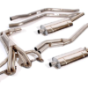 -SISTEMA DE ESCAPE DEPORTIVO COMPLETO ACERO INOX.-Salida doble-TR5/TR250/TR6