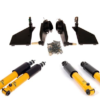 2-KIT AMORTIGUADORES DEL. Y TRAS.  SPAX KS-Ajustable