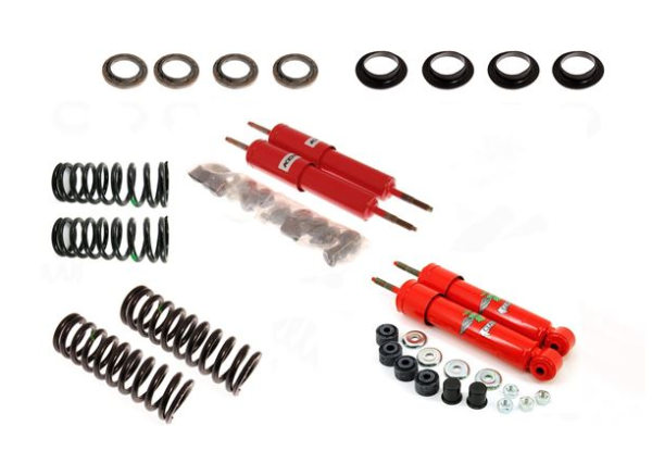 -KIT AMORTIGUADOR DEL. Y TRAS. KONI CON MUELLES ELEVADOS/REBAJADOS-Ajsutable