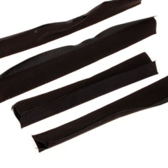 99-JUEGO DE TIRAS DE VELCRO-Negro