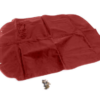 01-TONNEAU COVER-PVC-Superior-Rojo-Sin reposacabezas-RHD