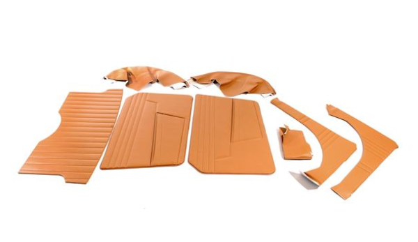 0-KIT TAPIZADO INTERIOR-Tan con ribete blanco-Cuero