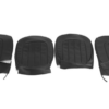 01-KIT DE FUNDAS ASIENTOS DELANTEROS-Negro-Vinilo