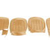 8-KIT DE FUNDAS ASIENTOS DELANTEROS-Tan-Cuero