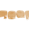 11-KIT DE FUNDAS ASIENTOS DELANTEROS-Beige-Vinilo
