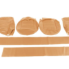 32-KIT DE FUNDAS ASIENTOS DELANTEROS-Tan con ribetes tan-Vinilo