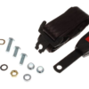01-KIT DE CINTURÓN  DE SEGURIDAD DTRO.-Tipo estático-15cm-Negro