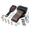 01-KIT DE CINTURÓN  DE SEGURIDAD DTRO.-Carrete de inercia-15cm-LH/RH-Gris