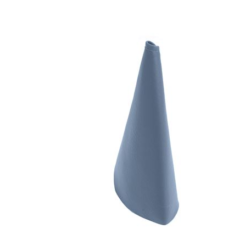 50-FUNDA PALANCA DE CAMBIOS-Azul-Vinilo