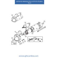 MOTOR DE ARRANQUE TR5(Sustituto últimos TR6 Pi)