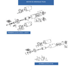MOTOR DE ARRANQUE TR250