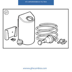 KIT LIMPIAPARABRISAS TR2-TR4A
