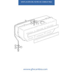 VENTILACIÓN DEL FILTRO DE COMBUSTIBLE