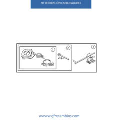KIT DE REPARACIÓN DE CARBURADORES