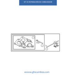 KIT DE REPARACIÓN DE CARBURADOR