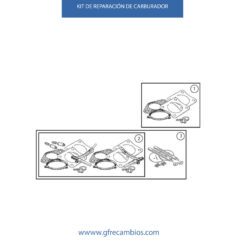 KIT DE REPARACIÓN DE CARBURADORES