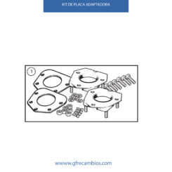 KIT DE PLACA ADAPTADORA