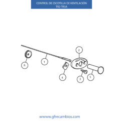 CONTROL DE ESCOTILLA DE VENTILACIÓN TR2-TR3A