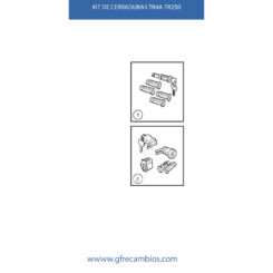 KIT DE CERRADURAS TR4A-TR250