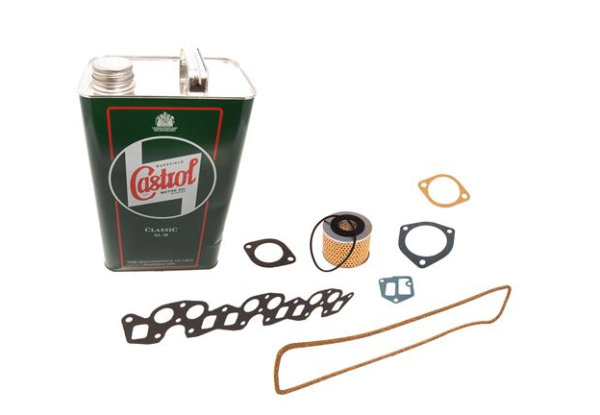 05-KIT DE INSTALACIÓN DE MOTOR-Manivela trasera corta-Bloque superior plano-8.6:1