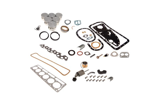 04-KIT PARCIAL RECONSTRUCCIÓN DE MOTOR-Manivela trasera corta-Bloque de orificio empotrado-125 HP-7.75:1