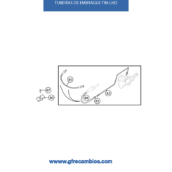 TUBERÍAS DE EMBRAGUE TR6 LHD