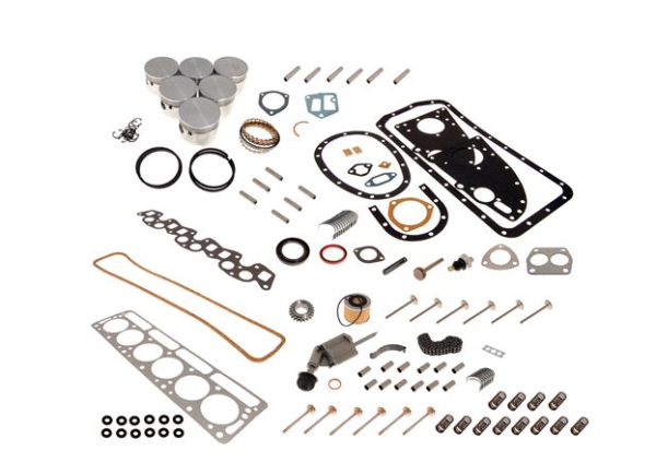 03-KIT DE RECONSTRUCCIÓN COMPLETO-Manivela trasera corta-Bloque superior empotrado-150 HP