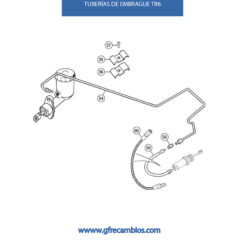 TUBERÍAS DE EMBRAGUE TR6