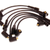 40-JUEGO CABLES DE ENCENDIDO SILICONA-Alto rendimiento-Verde-7mm