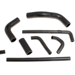 85-KIT MANGUITOS DE SILICONA-Negro-Modelos carburación-SAMCO