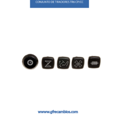 CONJUNTO DE TIRADORES TR6 CP/CC
