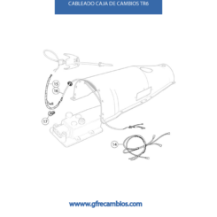 CABLEADO CAJA DE CAMBIOS TR6