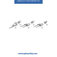 BOMBILLAS Y PORTALÁMPARAS TR6