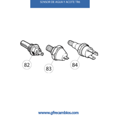 SENSORES DE AGUA Y ACEITE TR6