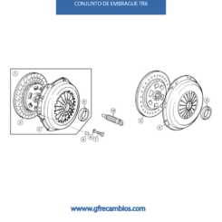 CONJUNTO DE EMBRAGUE TR6