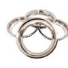 16-ANILLO EMBELLECEDOR DE LLANTA-Juego de 4-Acero inox.