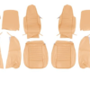 1-KIT DE FUNDAS ASIENTO-Vinilo-Beige-2 asientos