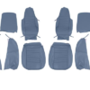 1-KIT DE FUNDAS ASIENTO-Cuero-Azul sombra-2 asientos