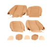 1-KIT DE FUNDAS ASIENTO-Vinilo-Tan-2 asientos