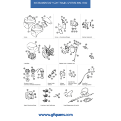 INTERRUPTORES Y CONTROLES-Spitfire MKI-1500